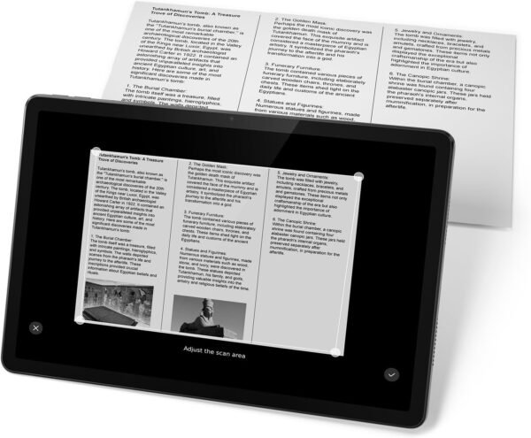 Lenovo Tab M11 - Tablette Tactile 11'' WUXGA (Processeur MediaTek Helio G88, 8Coeurs, 4 Go de RAM, eMMC 128 Go, Android 13, WiFi + Bluetooth) Tab Pen - Gris – Image 12