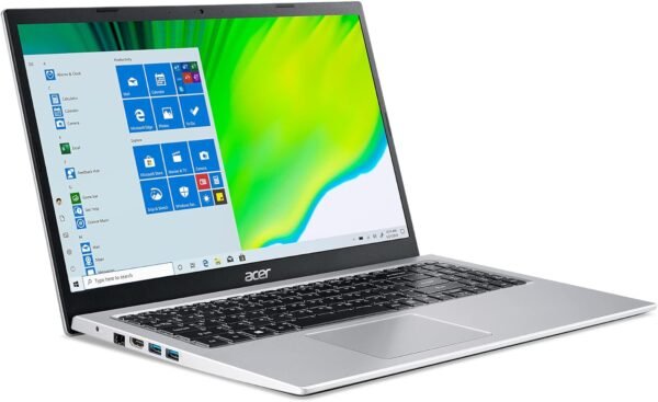 Acer Aspire 1 A115-32-C3AK Ordinateur Portable 15,6'' Full HD (Intel Celeron N4500, RAM 4 Go, 128 Go eMMC, Intel UHD Graphics, Windows 11), Clavier AZERTY, Gris, Microsoft 365 Personnel 12 Mois Inclus – Image 2