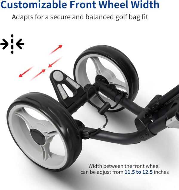 CaddyTek - Chariot de Golf Ultra léger à 4 Roues Explorer V8 – Image 6