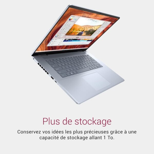Dell Inspiron 7440 Laptop 14 2.8K Display, Intel Core Ultra 7-155H, 32 GB LPDDR5X RAM, 1 TB SSD, Intel Arc Graphics, Windows 11 Home - Cloud Cover, 2.8K NT+FHD CAM – Image 8