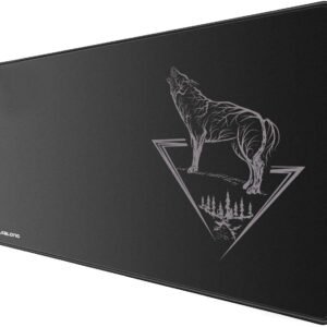 JIALONG Tapis de Souris Gaming Mousepad XXL Grand sous Main Bureau 900x400mm Mouse Pad avec Une Surface en Tissu Lisse, Une précision et Une Vitesse améliorées, conçu pour Le Joueur