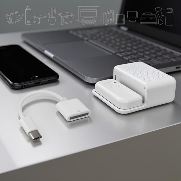 Wpppan Téléphone portable OTG 30 broches femelle vers USB 3.1 Type-C USB-C Sync Data Charge Adapter Cable Cell Phone OTG Adapters USB Cables Accessoires – Image 6