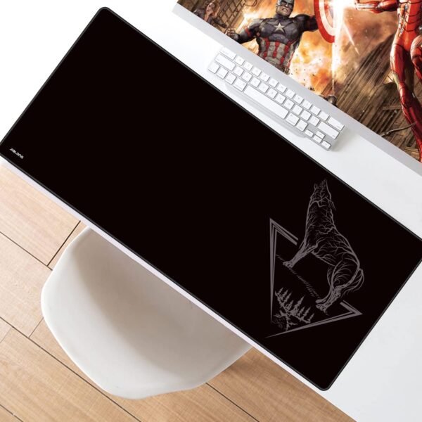 JIALONG Tapis de Souris Gaming Mousepad XXL Grand sous Main Bureau 900x400mm Mouse Pad avec Une Surface en Tissu Lisse, Une précision et Une Vitesse améliorées, conçu pour Le Joueur – Image 7