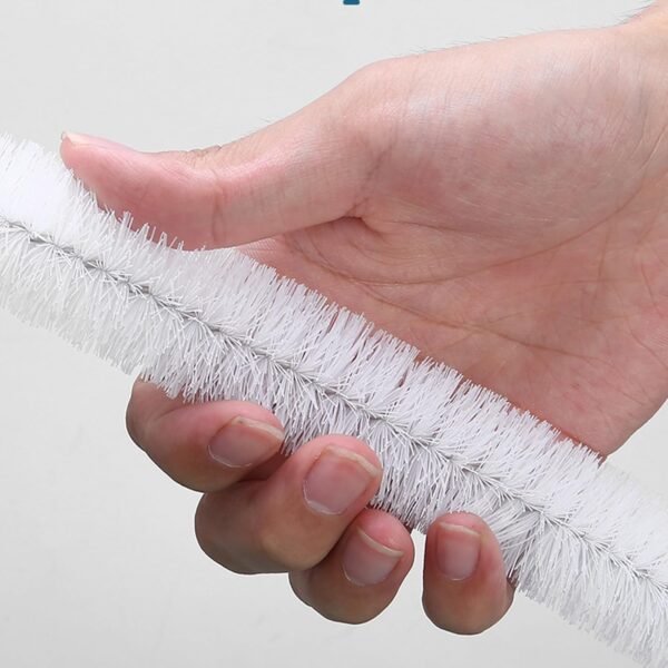 Brosse à orteils à manche long - Brosse à pied souple et flexible - Réutilisable - Avec poignée ergonomique - Brosses de nettoyage des orteils pour téléphone portable - Pour l'hygiène personnelle, le – Image 6