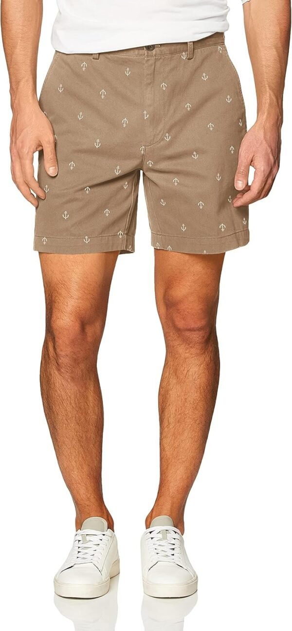 Amazon Essentials Short Chino Coupe Classique, Entrejambe 18 cm Homme