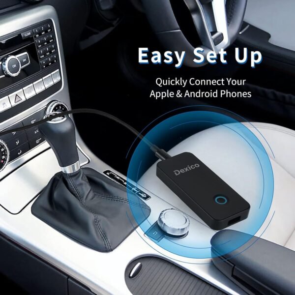 Android Auto sans Fil, Dexico Adaptateur CarPlay et Android 2en1, pour Les Voitures Filaires CarPlay et Android Auto Année Modèle: 2016-2023, Plug and Play, Soutien à la Mise à Jour en Ligne – Image 6