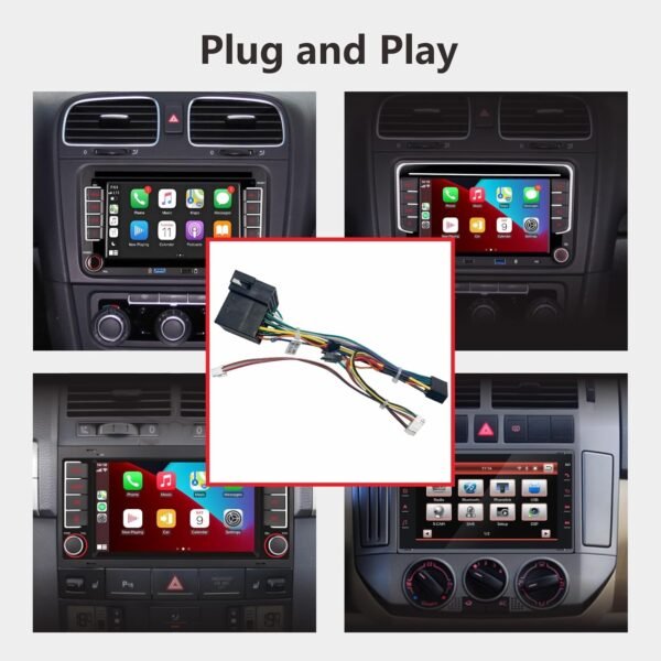 Harnais de Câblage pour Autoradio 36 Broches Compatible avec Les Voitures VW Auto/Touareg/Golf/Skoda/Skiat/Sprint/Yada/Toucan/Polo/Passat – Image 5