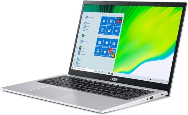 Acer Aspire 1 A115-32-C3AK Ordinateur Portable 15,6'' Full HD (Intel Celeron N4500, RAM 4 Go, 128 Go eMMC, Intel UHD Graphics, Windows 11), Clavier AZERTY, Gris, Microsoft 365 Personnel 12 Mois Inclus – Image 3
