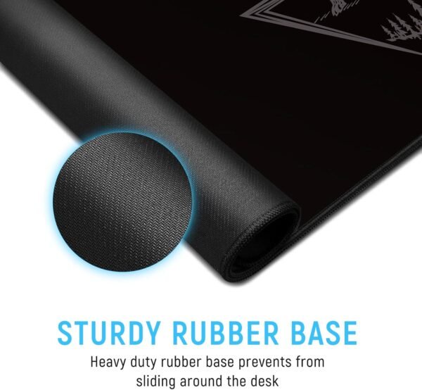 JIALONG Tapis de Souris Gaming Mousepad XXL Grand sous Main Bureau 900x400mm Mouse Pad avec Une Surface en Tissu Lisse, Une précision et Une Vitesse améliorées, conçu pour Le Joueur – Image 4