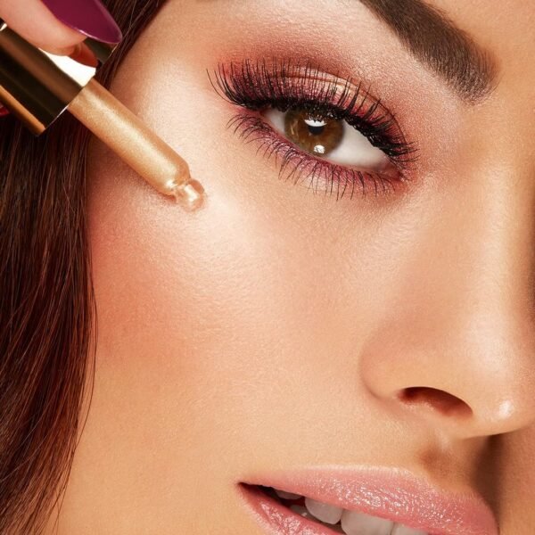 KIKO Milano Glow Fusion Highlighting Drops 02, Enlumineur Liquide Pour Le Visage Au Fini Métallisé – Image 3