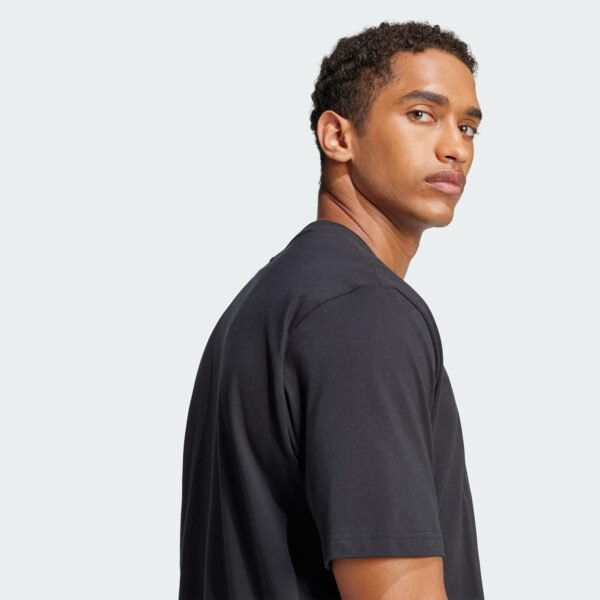 adidas Essentials Linear Single Jersey Tee T-Shirt Homme – Image 2