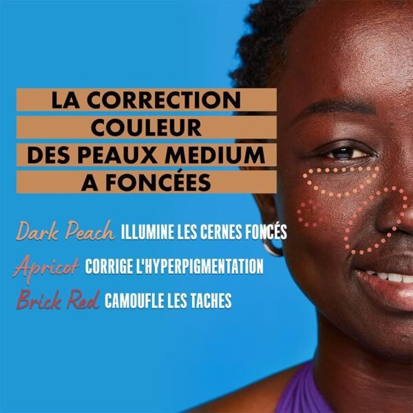 NYX Professional Makeup Correcteur Anti-Cernes en Stick, Couvre les Imperfections, Tâches Sombres et Décoloration, Tenue 12H, Vegan, Pro Fix Stick, Teinte : Yellow – Image 6