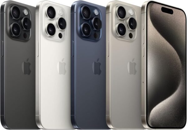 Apple iPhone 15 Pro 128Go - Titane Bleu (Reconditionné) – Image 4