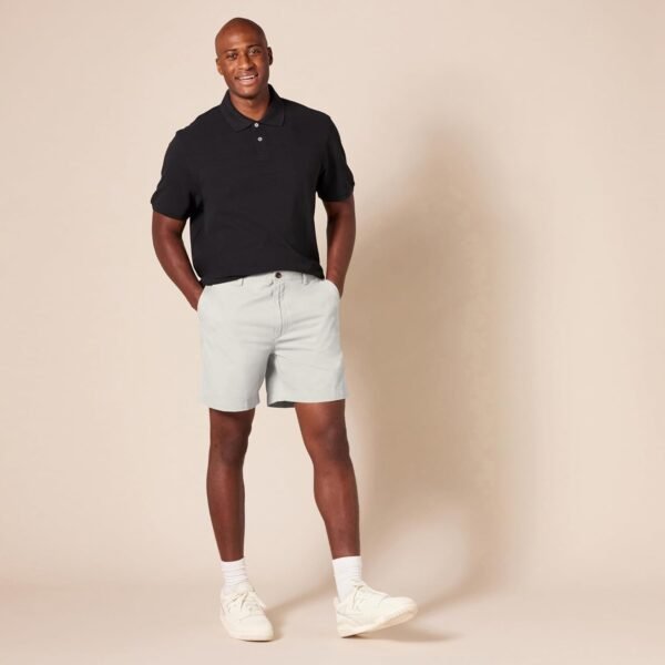 Amazon Essentials Short Chino Coupe Classique, Entrejambe 18 cm Homme – Image 7