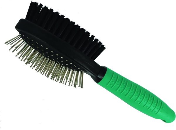 Vitakraft - Brosse de toilettage 2 en 1 pour Chien, bleu,noir – Image 3