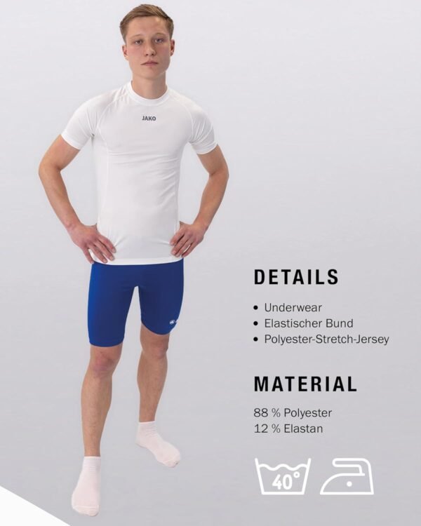 Jako Shorts Basic 2.0 Mixte – Image 4