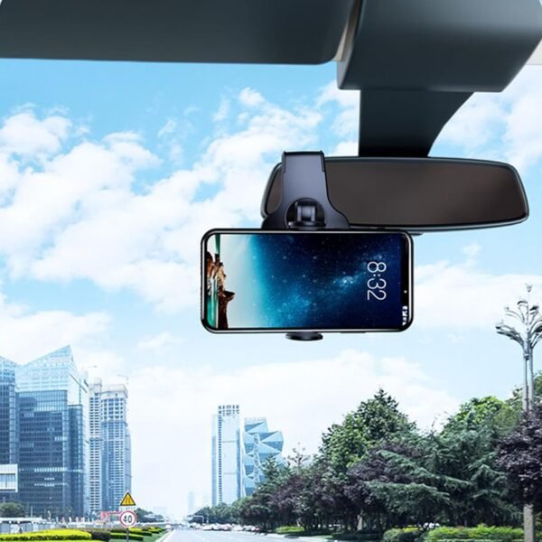 Générique Porte-Téléphone pour Tableau De Bord - Support de Téléphone Portable,Support Pliable Rotatif 360 Degrés pour Hommes et Femmes Voyage Sécurité Routière Véhicule Auto Camion – Image 9