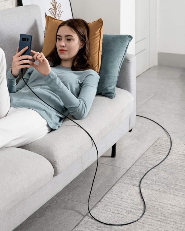 Anker Câble USB C vers USB C, Câble de charge rapide PowerLine III USB-C vers USB-C (3m), Charge 60 W Power Delivery PD pour Apple MacBook, iPad Pro, Samsung Galaxy S10 Plus S9 S8 Plus, Pixel et plus – Image 7