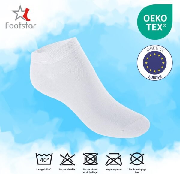 Footstar SNEAK-IT ! 10 Paires Chaussettes Enfants Chaussettes Courtes - Socquettes – Image 3