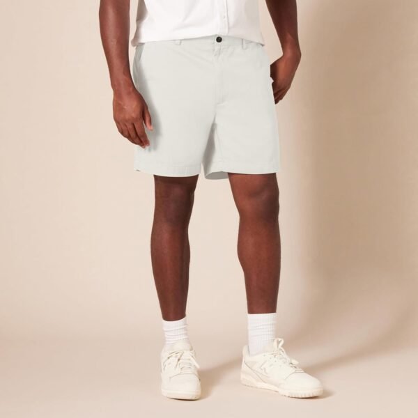 Amazon Essentials Short Chino Coupe Classique, Entrejambe 18 cm Homme – Image 5