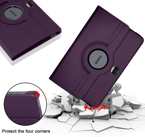 SWEIMEN Étui Rotatif pour Lenovo Tab M11 (11 Pouce) Tablette Housse de Protection avec Réveil Automatique Rotation Coque – Image 4