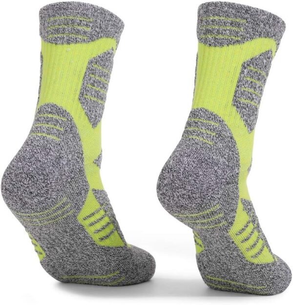 2 Paires Femme Chaussettes Multi-Performance Wicking Anti-Ampoules pour Les Sports de Plein air randonnée Trekking Camping Backpacking Running Fitness – Image 2