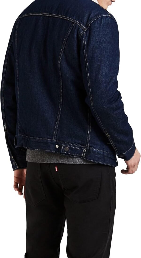 Levi's Type 3 Sherpa Trucker Veste Homme, Denim Jacket – Image 2