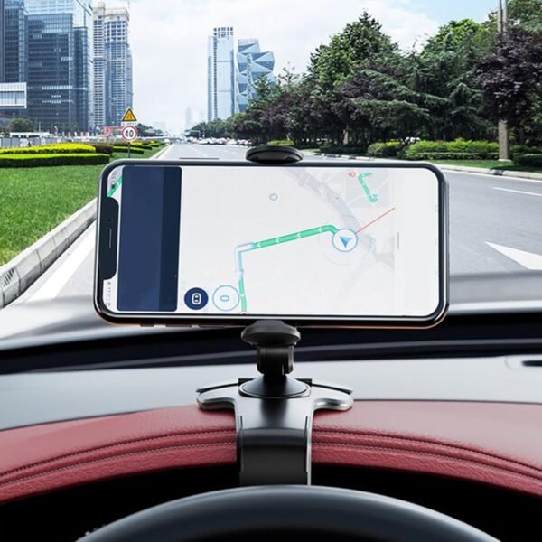 Générique Porte-Téléphone pour Tableau De Bord - Support de Téléphone Portable,Support Pliable Rotatif 360 Degrés pour Hommes et Femmes Voyage Sécurité Routière Véhicule Auto Camion – Image 6