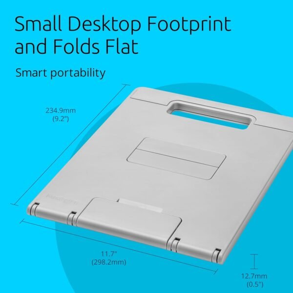 Kensington Rehausseur - Easy Riser Small 2.0 avec SmartFit, Ergonomique et Refroidissant, Pour Ordinateurs Portables, Tablettes, Ultrabooks, ChromeBooks et SurfaceBooks jusqu'à 14" (K50421EU) – Image 6
