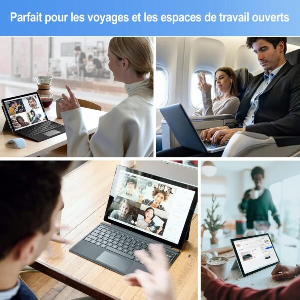 Magnétique Filtre de Confidentialité 13.5 Pouces Compatible avec Microsoft Surface Laptop 6/5/4/3/2/1, Amovible Protection Ecran Surface Laptop, Film Anti Regard /Filtre Lumière Bleue Surface 13.5" – Image 6