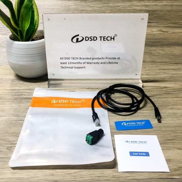 DSD TECH MagicConn SH-CP09A Câble d'alimentation USB Type C PD vers DC(55x25)-9V – Image 6