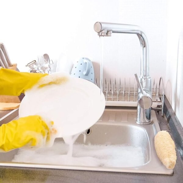 Éponge Luffa | Éponges De Bain De Douche,Accessoire De Bain Unisexe pour Hygiène Personnelle Voyage et Maison – Image 2