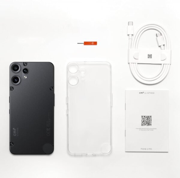 CMF Phone 2 Pro 128GB – Smartphone 5G avec Appareil Photo 50MP et Zoom 20x, écran AMOLED FHD+ 6,77" à 120Hz, Batterie 5000mAh et Nothing OS 3.2 – Noir – Image 8