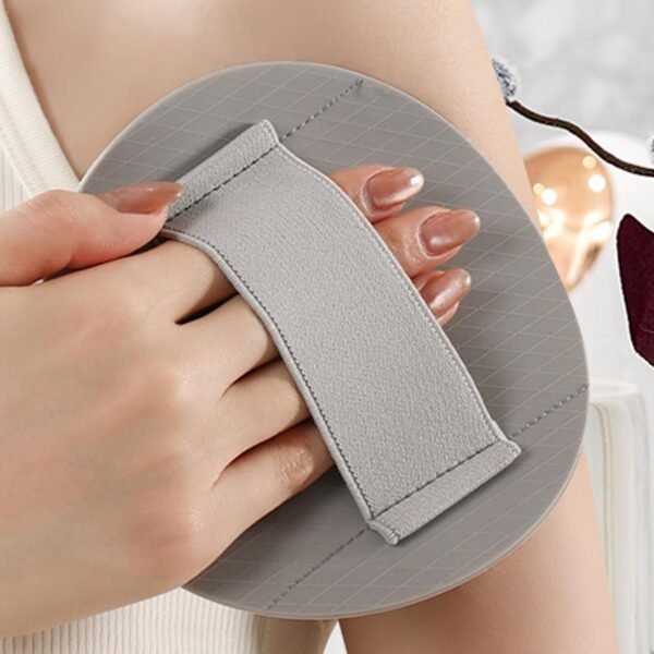 Brosse exfoliante corps en silicone – nettoyant exfoliant pour hygiène personnelle – éponge nettoyante avec nettoyage en profondeur, accessoire pour hygiène personnelle, tapis pour le visage, les – Image 2