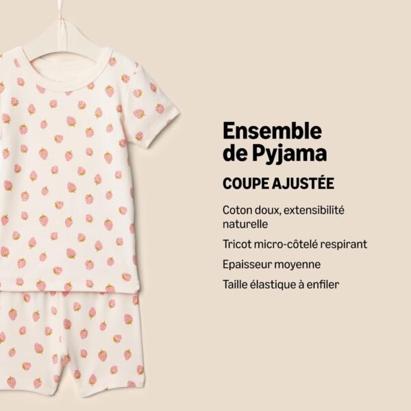 Amazon Essentials x Sofia Grainge Lot de Pyjamas à Manches Courtes Assortis Mère-Fille – Image 2