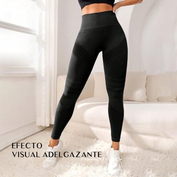 Leggings Anti Cellulite 3D Femme Original, Legging Anti-Cellulite à Compression 3 D, Minceur Taille Haute sans Couture, Pantalon de Sport Yoga Fitness Push-Up Sculptant – Image 7