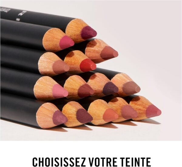 Rimmel Lasting Matte Lip Liner 760 90's Nude, crayons à lèvres, rouge à lèvres mat, crayon contour lèvres – Image 8
