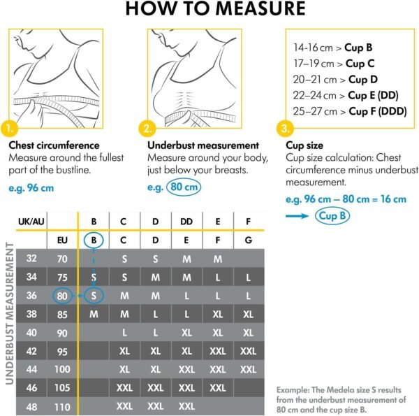 Medela Keep Cool Schwangerschafts-Und Still-BH Soutien-Gorge, Opaque Femme – Image 9