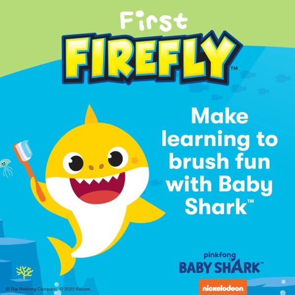 FIREFLY First Training Brosse à dents lumineuse Baby Shark – Image 3
