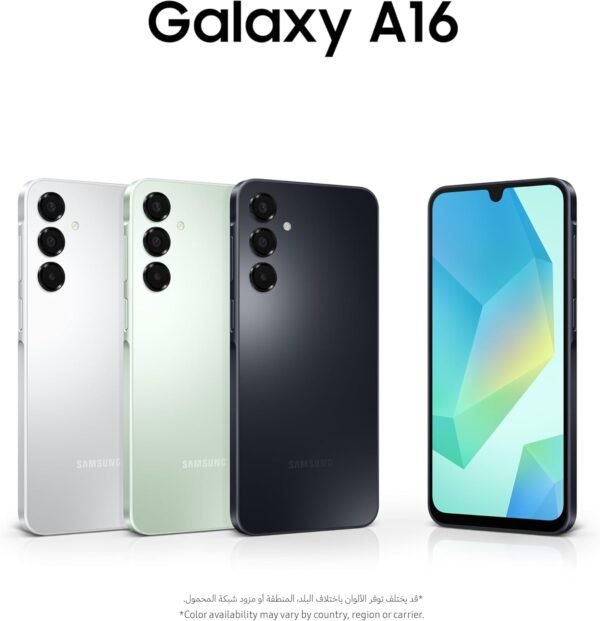 Samsung Galaxy A16 4GB+128GB [Version Internationale] (Noir) – Image 2