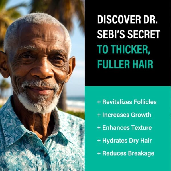 Huile de Batana bio pour la croissance des cheveux, Dr. Sebi Organic – Huile de Batana 100 % non raffinée du Honduras pour des cheveux plus denses, plus épais et plus sains – Image 3