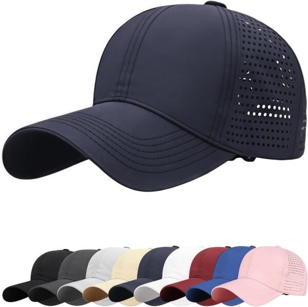 Casquette de Baseball Unisexe Réglable Chapeau Soleil Casquettes de Golf Sports Casual Coton Léger Chapeau Casquettes de Baseball pour Homme et Femme Casquette de Baseball