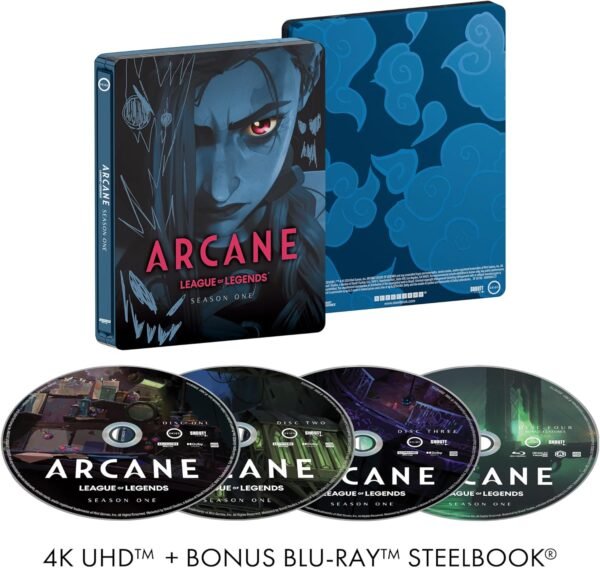 ARCANE: LEAGUE OF LEGENDS: SEASON ONE (LIMITED EDITION STEELBOOK) (4K UHD) – Image 4