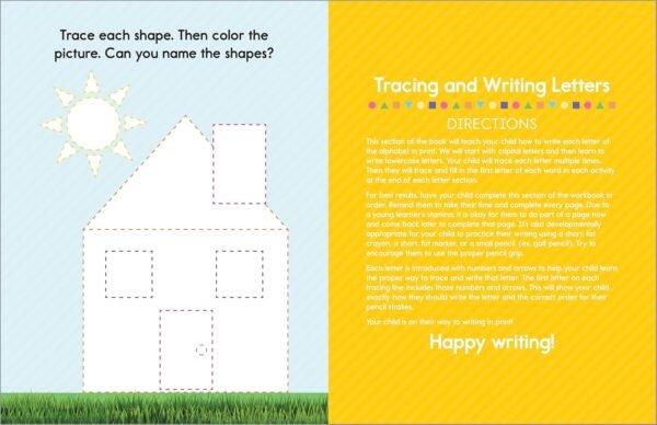 My First Learn-to-Write Workbook: Practice for Kids with Pen Control, Line Tracing, Letters, and More! – Image 6