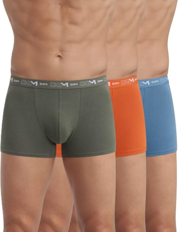 Dim Lot de 3 Boxers Homme | Coton Stretch Respirant | Maintien Optimal | sans Étiquette – Image 2