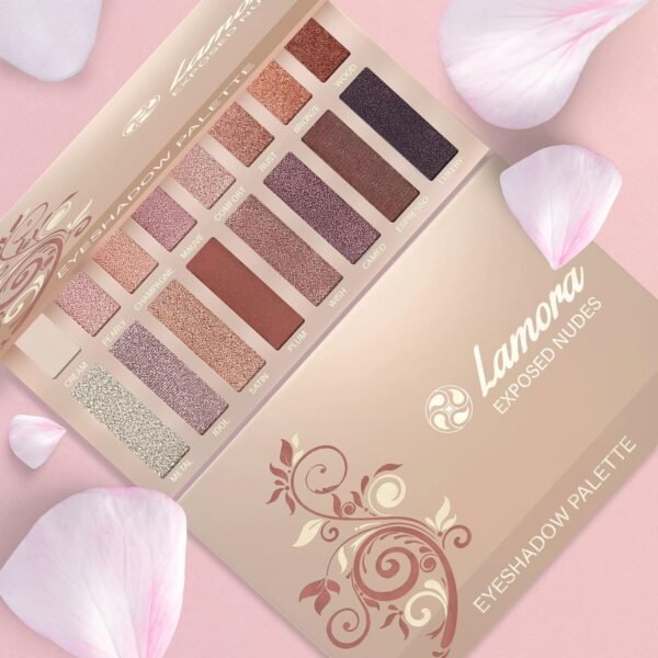 Palette Fard À Paupière Maquillage Yeux - Nude 16 Couleurs Shimmer Matte Ultra Pigmenté Ombre A Paupière – Image 8