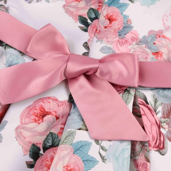 BUNNY LULU Robe pour Filles à épaule inclinée pour Demoiselle d'honneur, Princesse de Mariage, nœud d'anniversaire pour Enfants, soirée de Bal de fête de Boule – Image 7