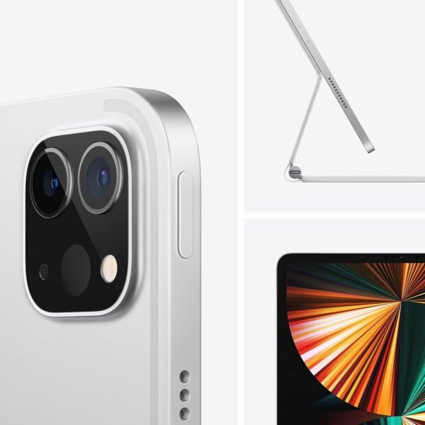 2021 Apple iPad Pro (11-pouces, Wi-Fi, 128 Go) Argent (Reconditionné) – Image 3