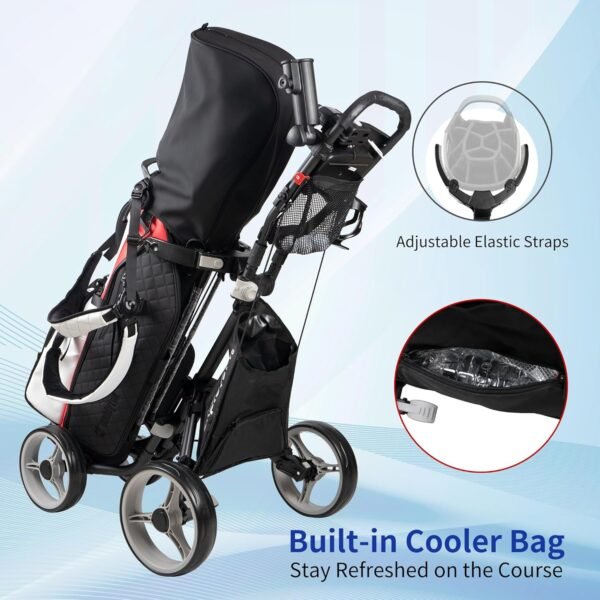 CaddyTek - Chariot de Golf Ultra léger à 4 Roues Explorer V8 – Image 7