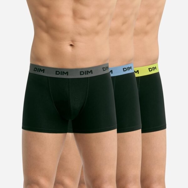 Dim Lot de 3 Boxers Mix and Colors en Tissu Respirant D005D pour Homme – Image 2